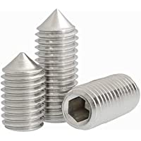 QFDM Furniture Bolts 100 - 50pcs Hex Hexagonal Conjunto de zócalo Cono de Tornillo All Point Grub Tornillo M3 M4 M5 M6…